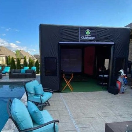 10 Hour Simulator Rental - We will bring and setup an entire outdoor simulator cage with everything you will need for your next party event.