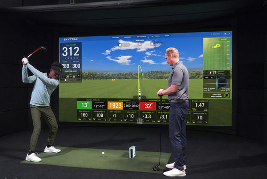 Practice fine tuning your craft on an open range comparing 20+ data parameters including face path, club path, & face impact location.